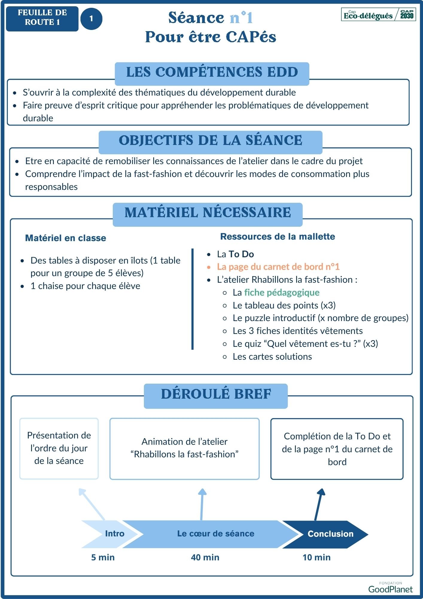 Feuille de route 1