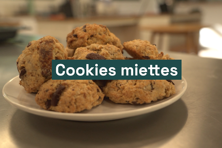 Miniatures cookies miettes