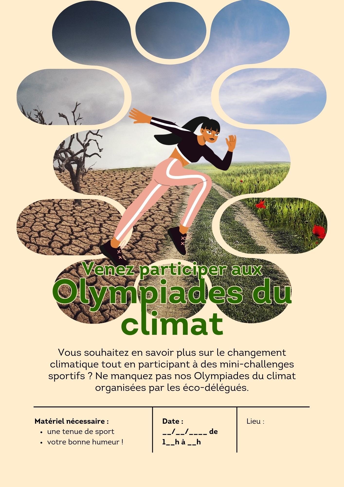 Organiser les olympiades du climat